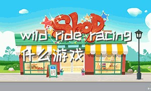 wild ride racing什么游戏