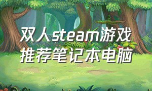 双人steam游戏推荐笔记本电脑