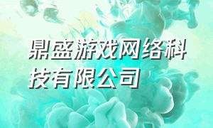 鼎盛游戏网络科技有限公司