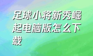 足球小将新秀崛起电脑版怎么下载