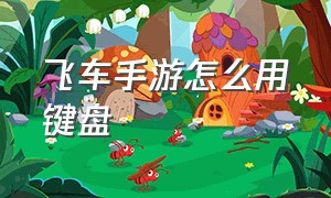 飞车手游怎么用键盘（飞车手游怎么用键盘操作）