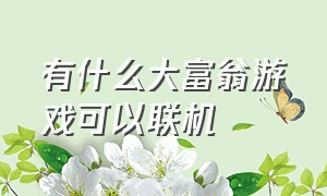 有什么大富翁游戏可以联机（有哪些可以联机玩的大富翁游戏）