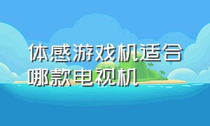 体感游戏机适合哪款电视机