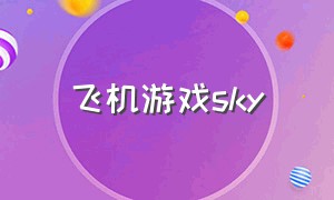 飞机游戏sky