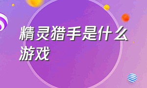 精灵猎手是什么游戏