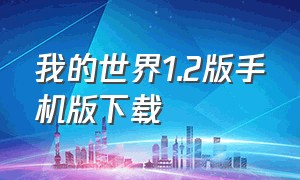 我的世界1.2版手机版下载（我的世界1.16手机版正式版下载）