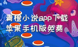 青橙小说app下载苹果手机版免费（青橙小说app官方下载地址免费）