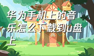 华为手机上的音乐怎么下载到u盘上（华为手机上怎么下载音乐到u盘）