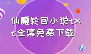 仙魔轮回小说txt全集免费下载