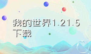 我的世界1.21.5下载