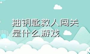 抽钥匙救人闯关是什么游戏