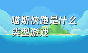 喵斯快跑是什么类型游戏（喵斯快跑是网络游戏吗）