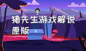 猪先生游戏解说原版