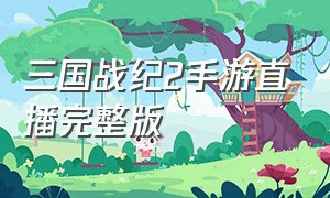 三国战纪2手游直播完整版