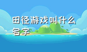 田径游戏叫什么名字（田径游戏模拟器）