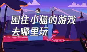 困住小猫的游戏去哪里玩（悠闲小猫游戏攻略大全视频）