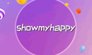 showmyhappy