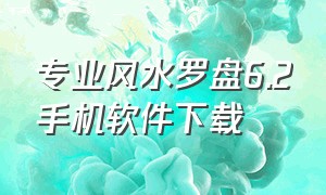 专业风水罗盘6.2手机软件下载