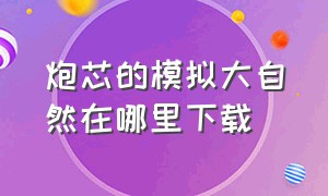 炮芯的模拟大自然在哪里下载（炮芯模拟大自然2怎样下载）