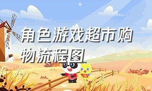 角色游戏超市购物流程图