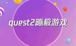 quest2蹦极游戏（quest2十大游戏）