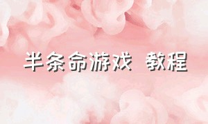 半条命游戏 教程