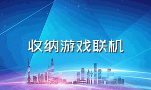 收纳游戏联机（收纳游戏大合集）