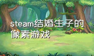 steam结婚生子的像素游戏