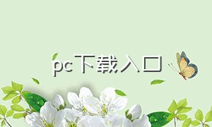 pc下载入口