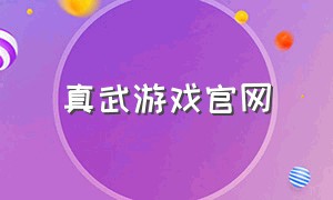 真武游戏官网