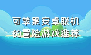 可苹果安卓联机的冒险游戏推荐