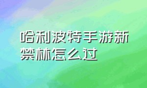 哈利波特手游新禁林怎么过（哈利波特手游三大禁止怎么获得）