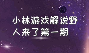 小林游戏解说野人来了第一期