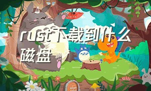 rust下载到什么磁盘（rust下载好了该怎么登录）