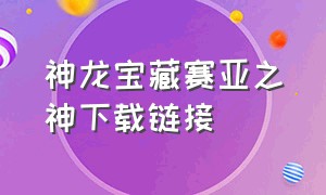 神龙宝藏赛亚之神下载链接