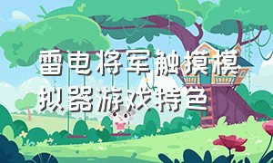 雷电将军触摸模拟器游戏特色