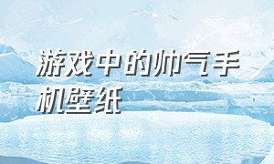 游戏中的帅气手机壁纸（游戏手机壁纸高清大图机械）