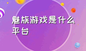 魅族游戏是什么平台（魅族游戏中心官网是多少）