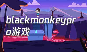 blackmonkeypro游戏