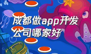 成都做app开发公司哪家好