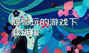 辉哥玩的游戏下载链接