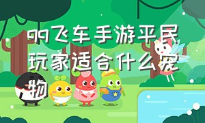 qq飞车手游平民玩家适合什么宠物