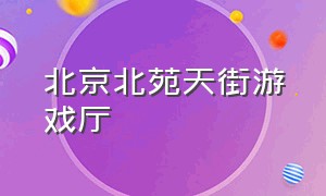 北京北苑天街游戏厅