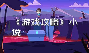 《游戏攻略》小说