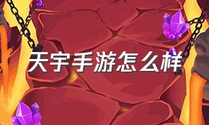 天宇手游怎么样