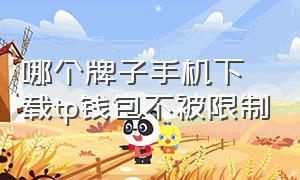 哪个牌子手机下载tp钱包不被限制