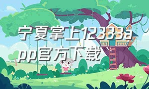 宁夏掌上12333app官方下载（宁夏一网通办app）