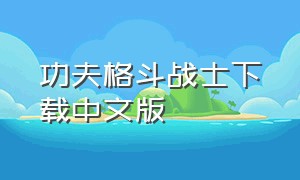 功夫格斗战士下载中文版