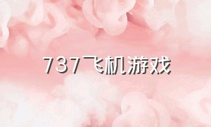 737飞机游戏