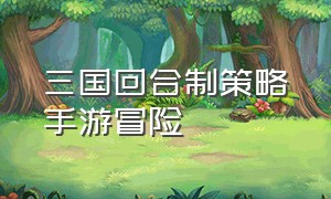 三国回合制策略手游冒险